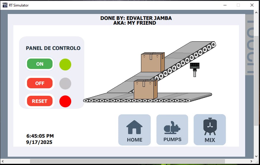 Conveyor ON